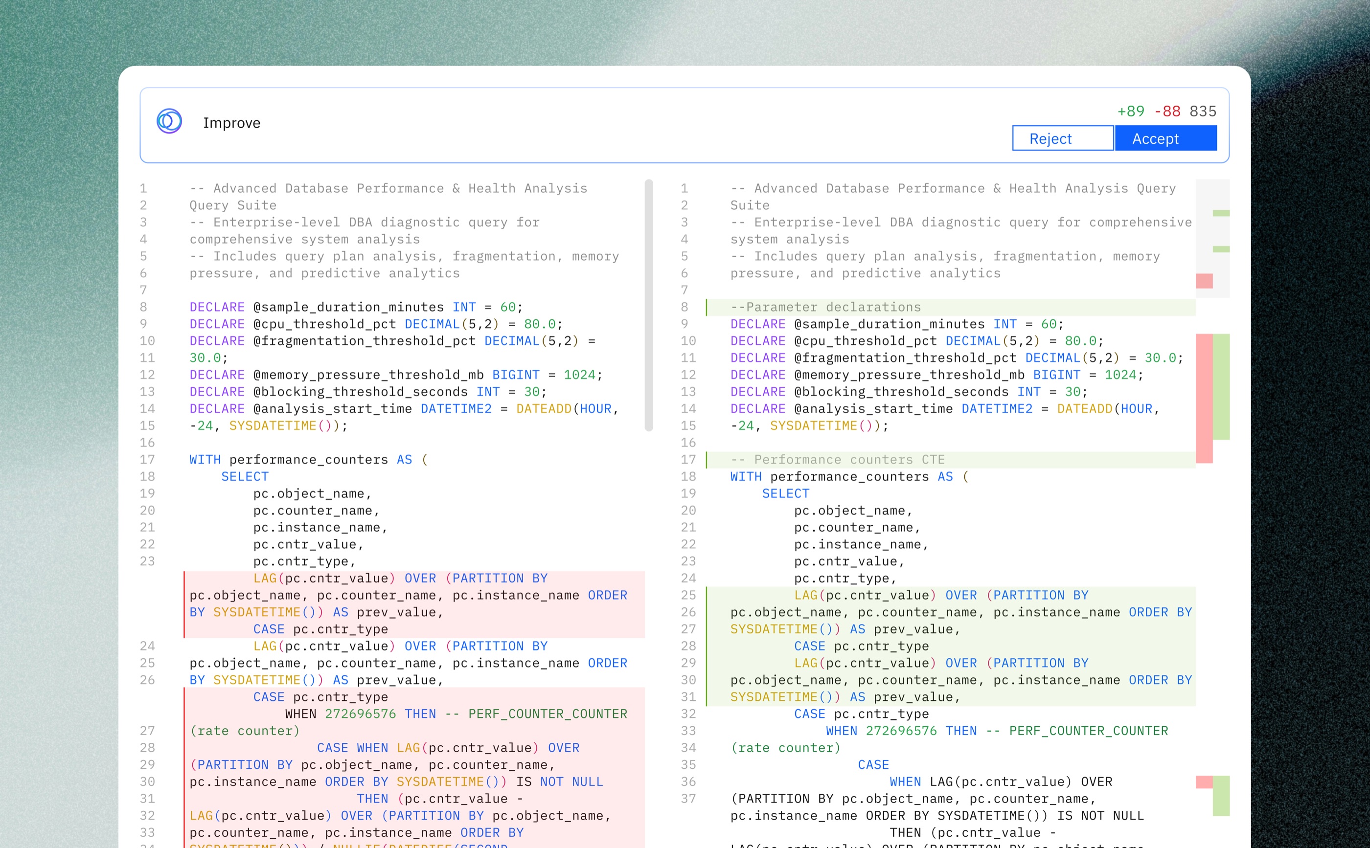 Deep research and Write SQL using natural language